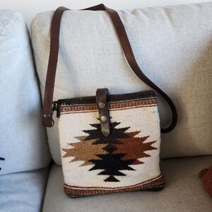 McFadin Aztec Crossbody Bag